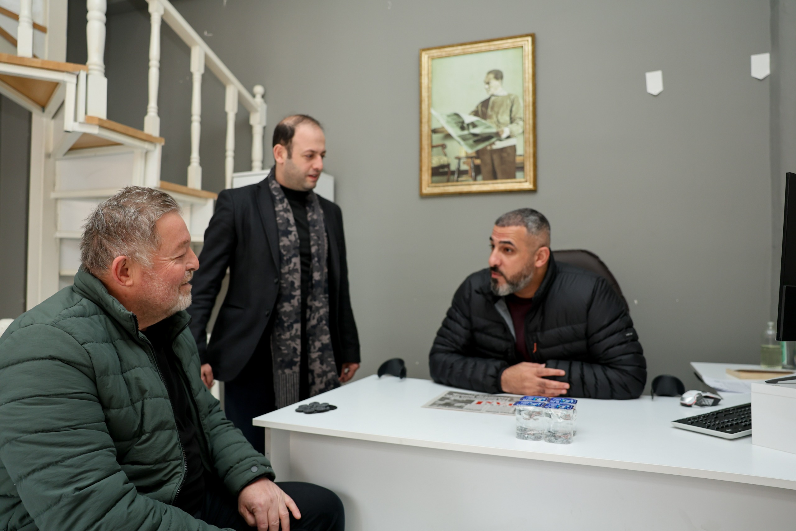 Filistinli Gazeteci Gazi Sami Shehada Taşköprü Postası’nı Ziyaret Etti 15