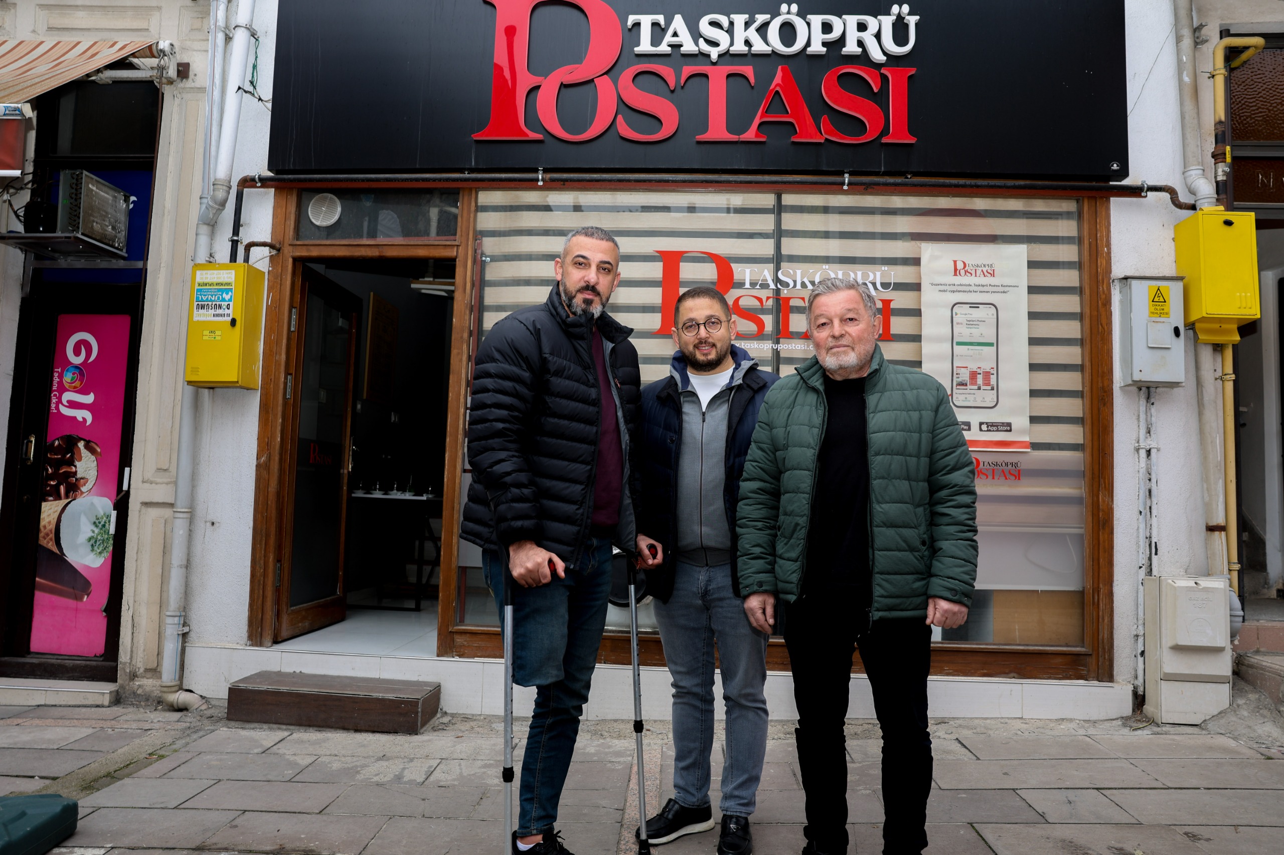 Filistinli Gazeteci Gazi Sami Shehada Taşköprü Postası’nı Ziyaret Etti 18