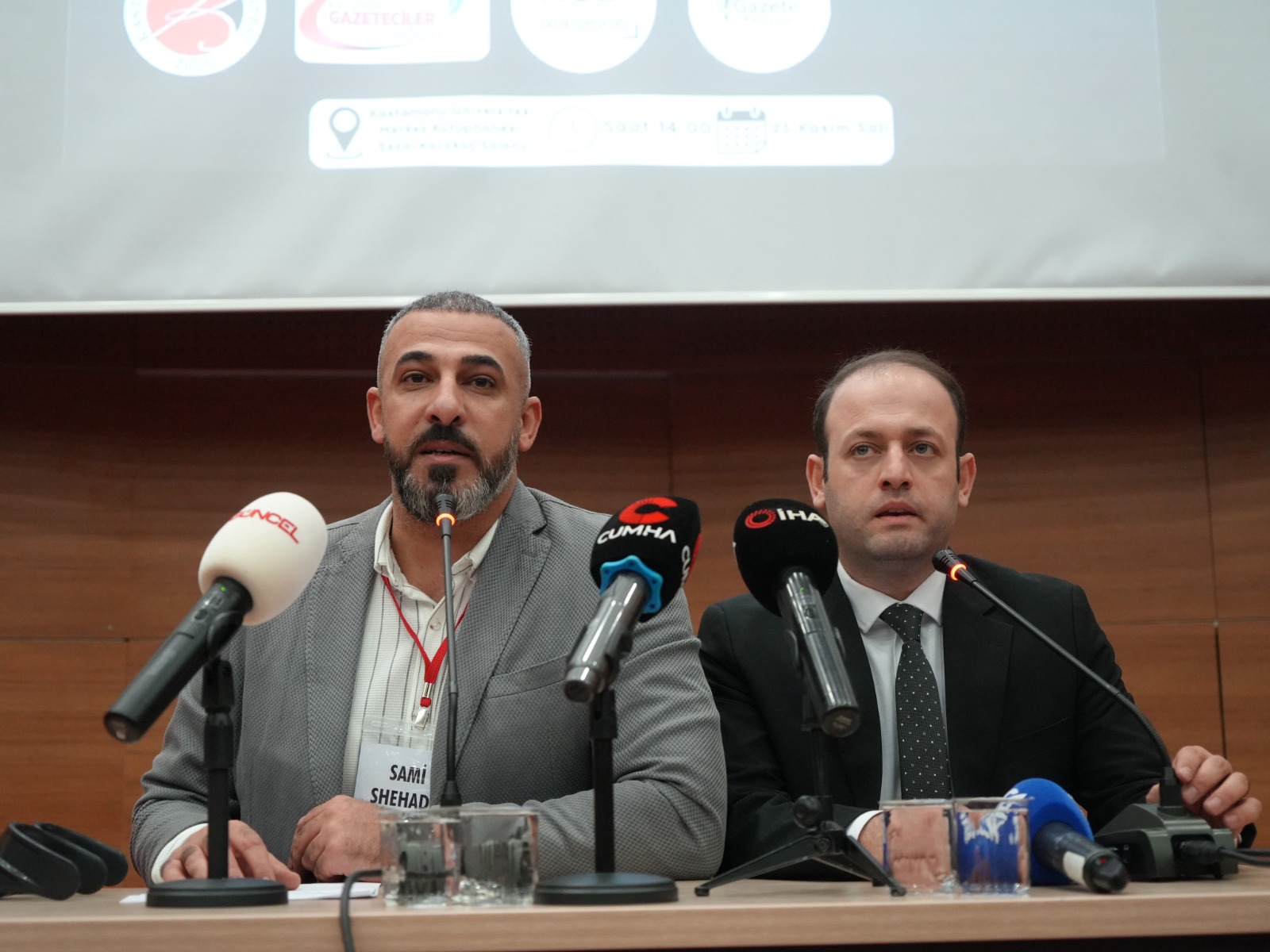 Filistinli Gazeteci Kastamonu'da İsrail Zulmünü Anlattı Ayakta Alkışlandı! 24