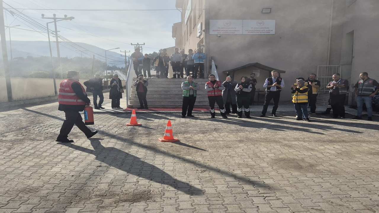 Hanönü Tatbikat Yangın (2)