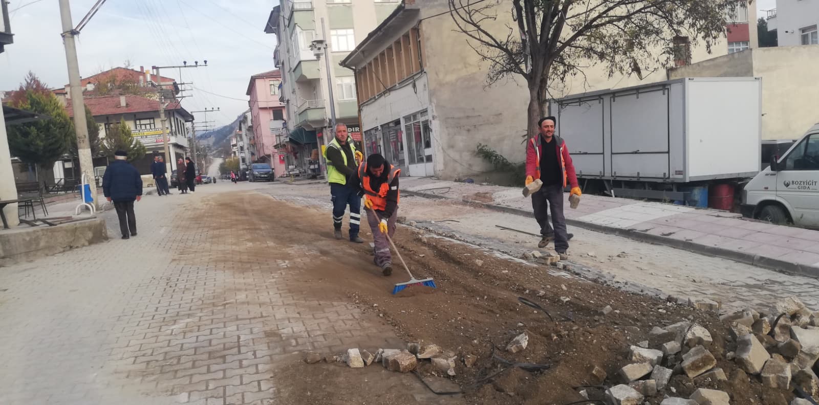 Hanönü'de Bozulan Yollar Onarılıyor