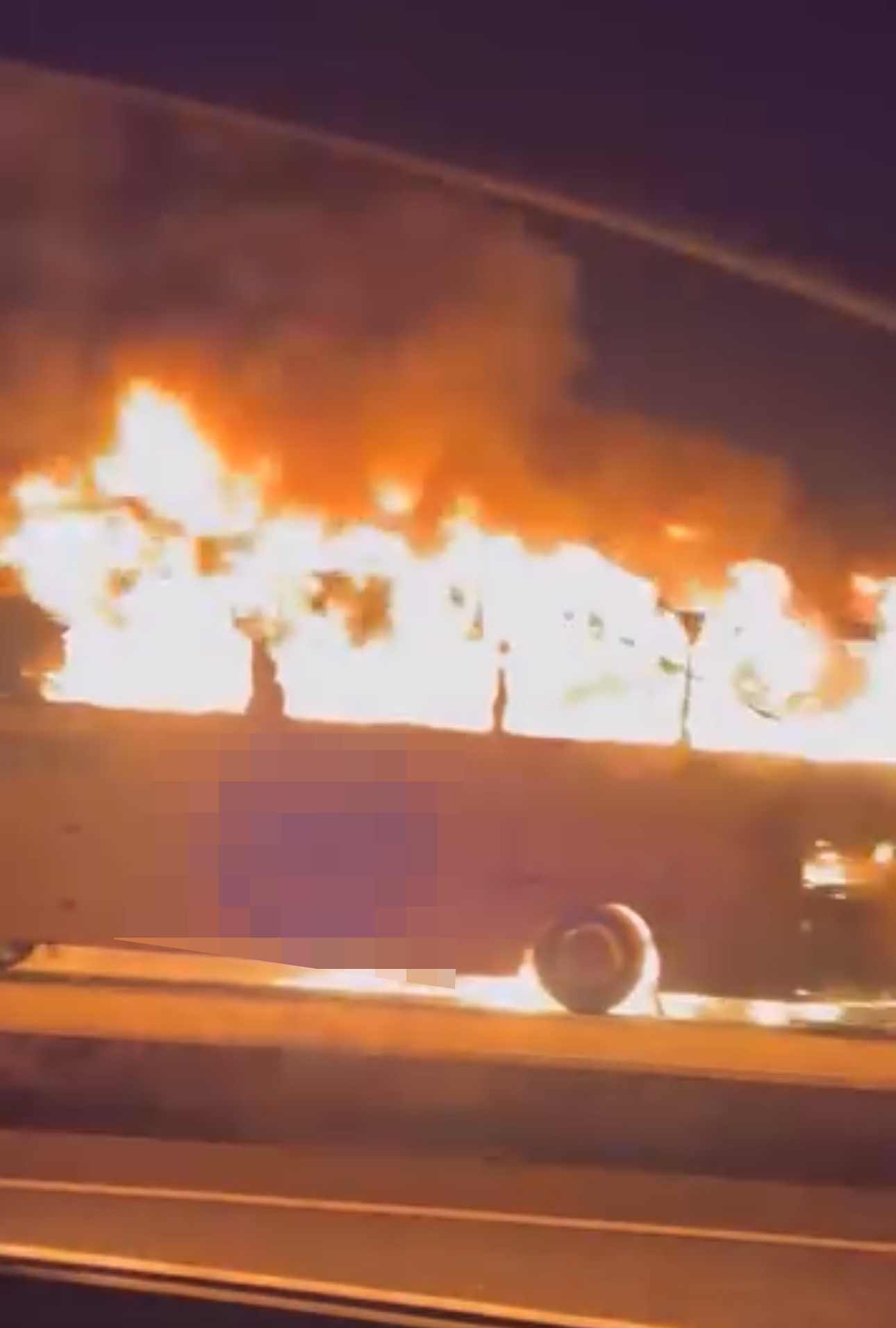 İstanbul'dan Kastamonu'ya Giden Yolcu Otobüsü Alev Alev Yandı! 2