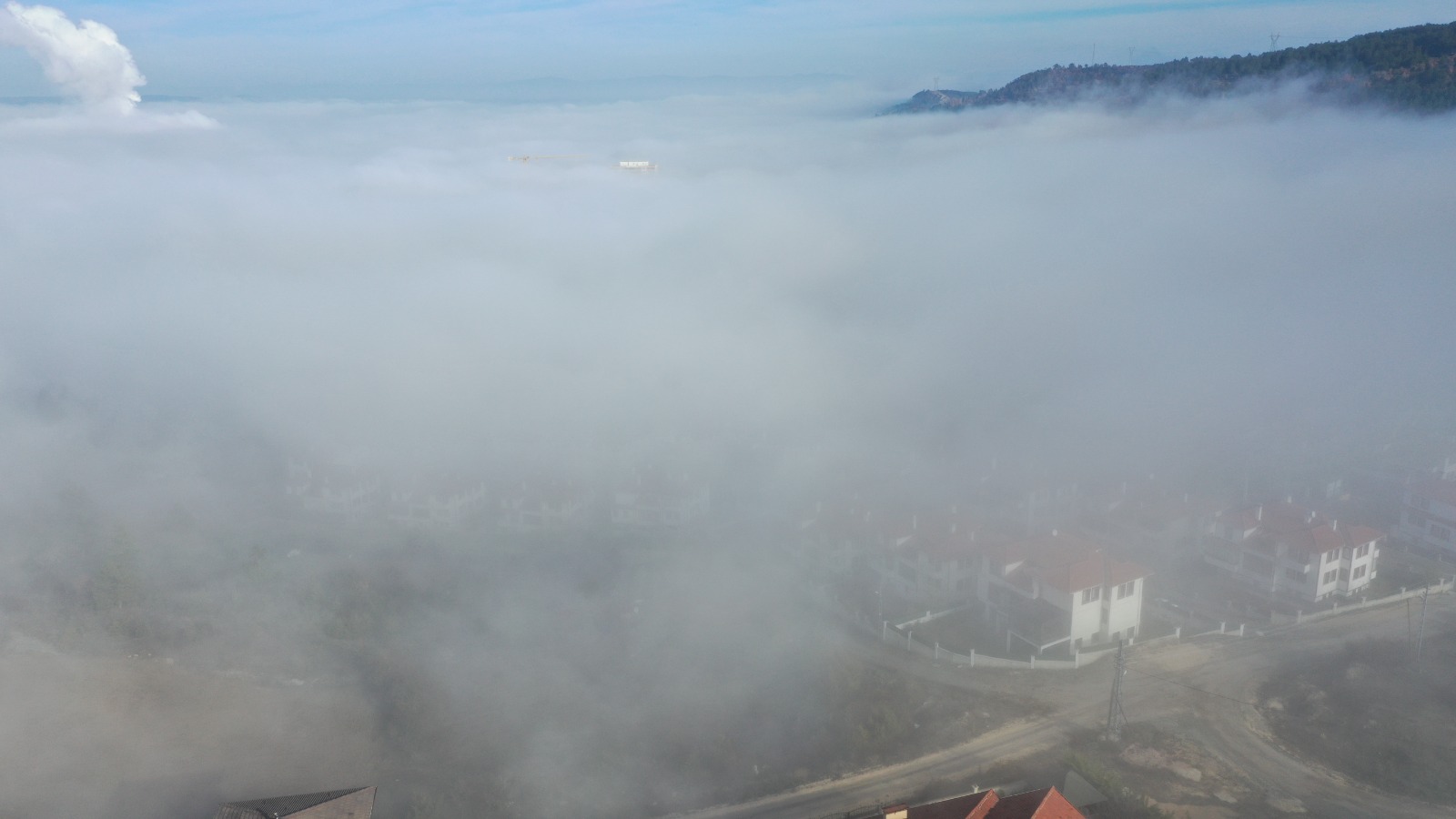 Kastamonu Sisle Kaplandı Dronla Görüntülenen Manzara Nefes Kesti 34