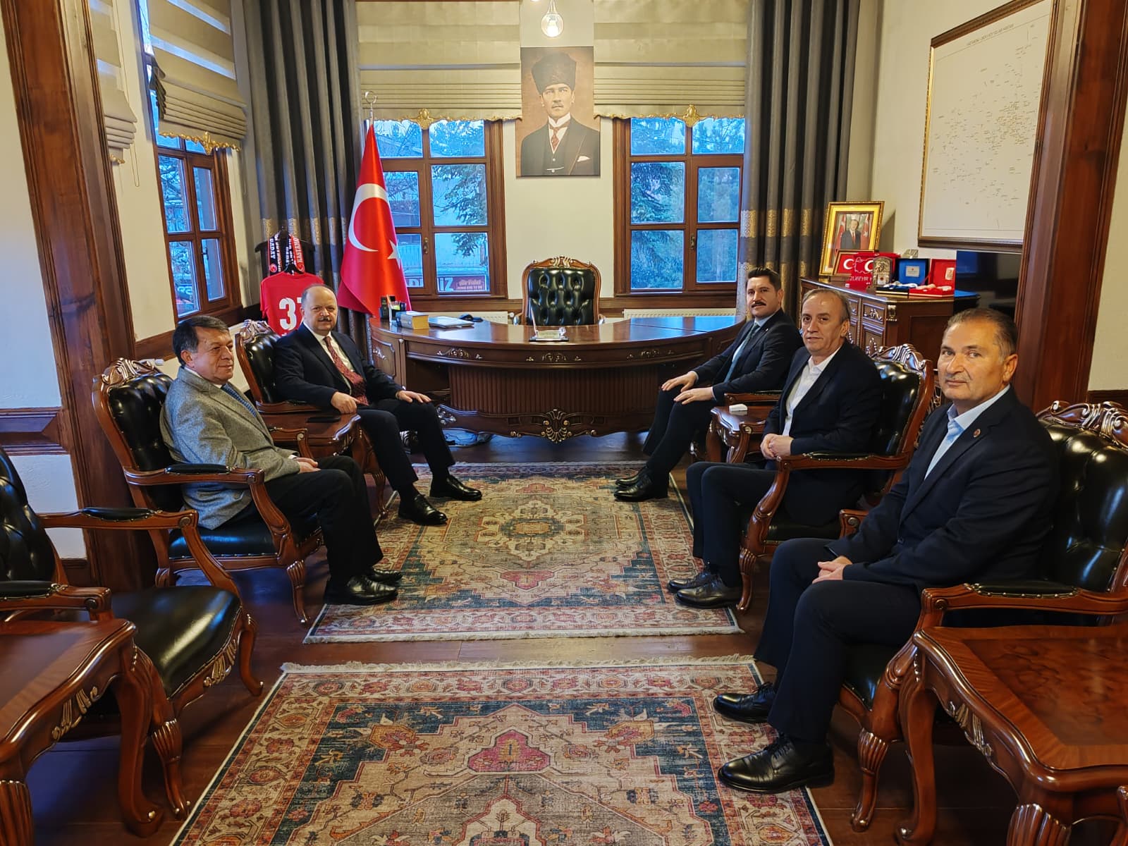 Kastamonu Valisi'nden Yeni Göreve Başlayan Kaymakamlara Ziyaret 4