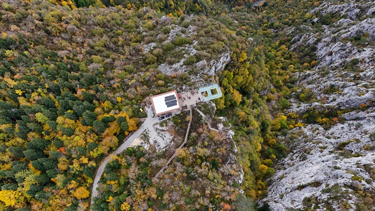 Kastamonu'da 450 Metre Yükseklikteki Seyir Terası Sonbaharda Büyülüyor 22