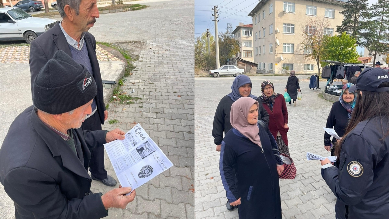 Kastamonu’da Dolandırıcılık Farkındalığı Artıyor Emniyet Sahaya İndi (3)