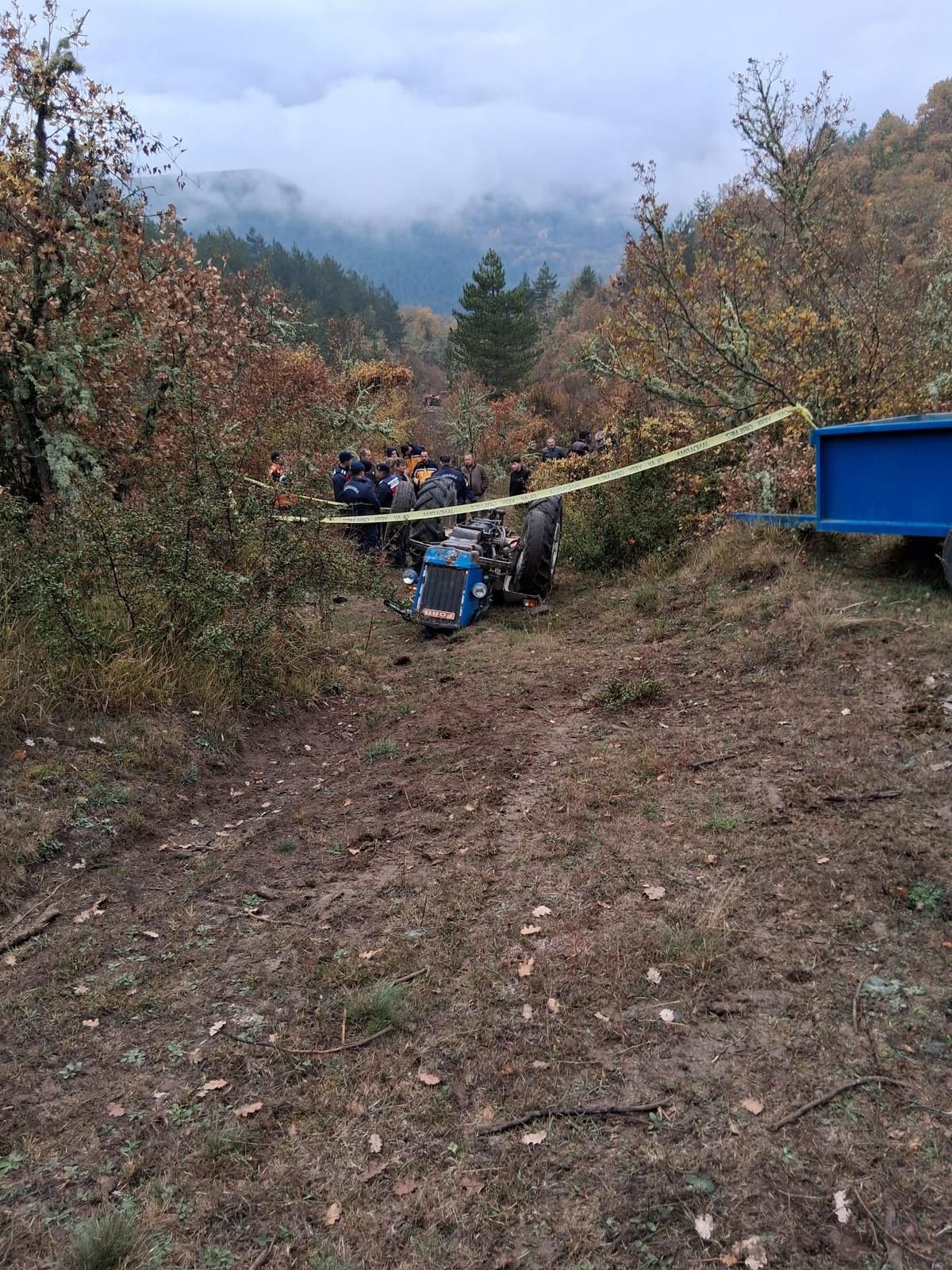 Kastamonu'da Feci Kaza Devrilen Traktörün Sürücüsü Öldü! (Detaylar) 44