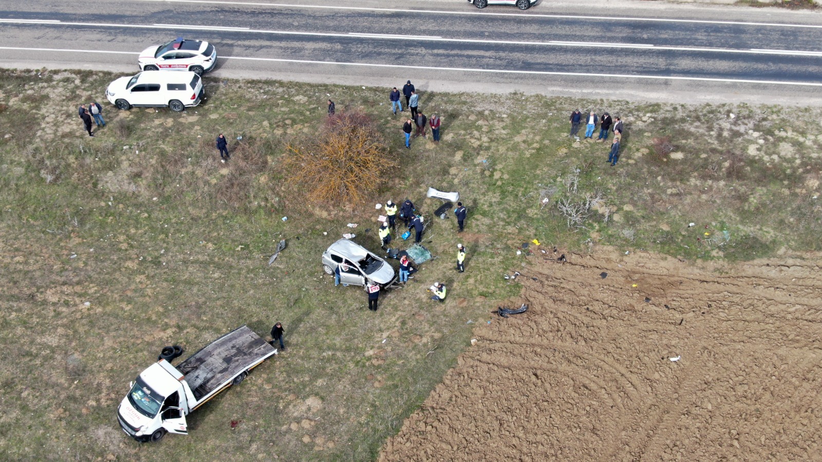 Kastamonu'da Feci Kaza! Otomobil Takla Attı 2 Kardeş Öldü! 200