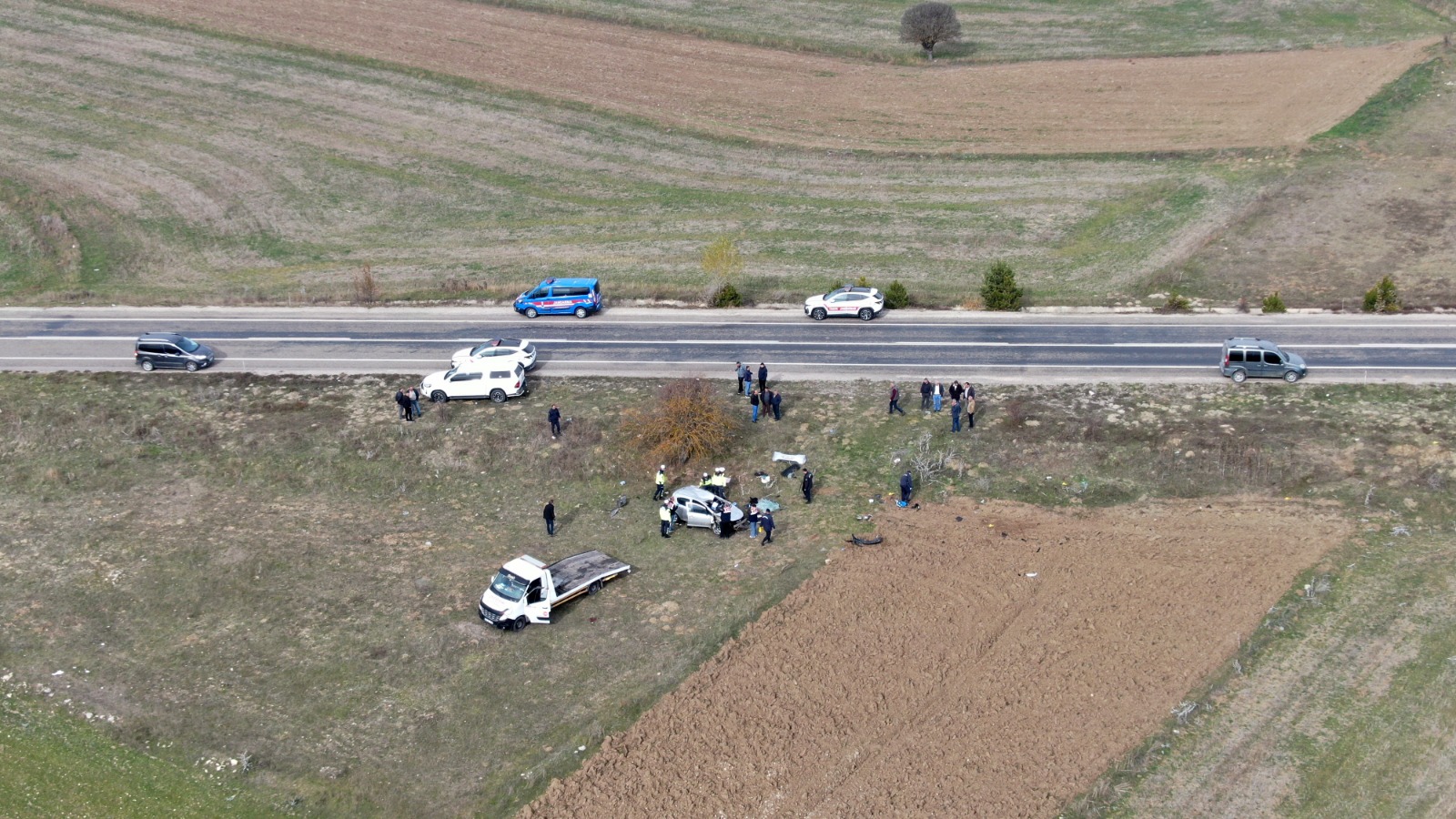 Kastamonu'da Feci Kaza! Otomobil Takla Attı 2 Kardeş Öldü! 201