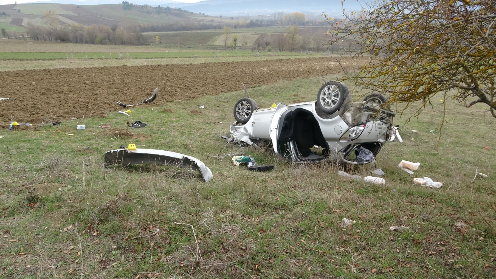Kastamonu'da Feci Kaza! Otomobil Takla Attı 2 Kardeş Öldü! 203
