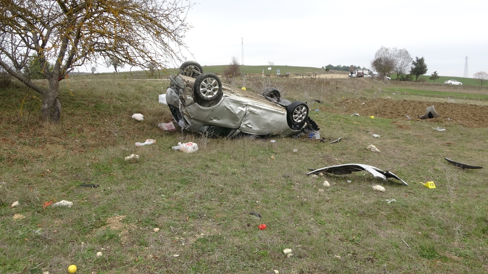 Kastamonu'da Feci Kaza! Otomobil Takla Attı 2 Kardeş Öldü! 204