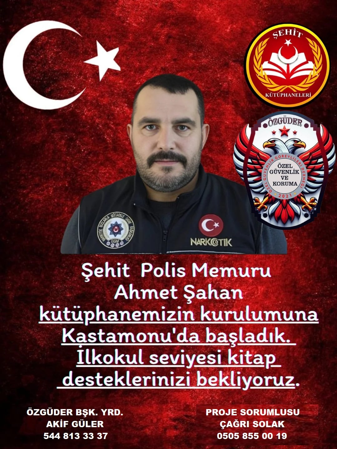 Kastamonu'da Kahraman Şehidin Adı Kitaplarla Yaşayacak 4