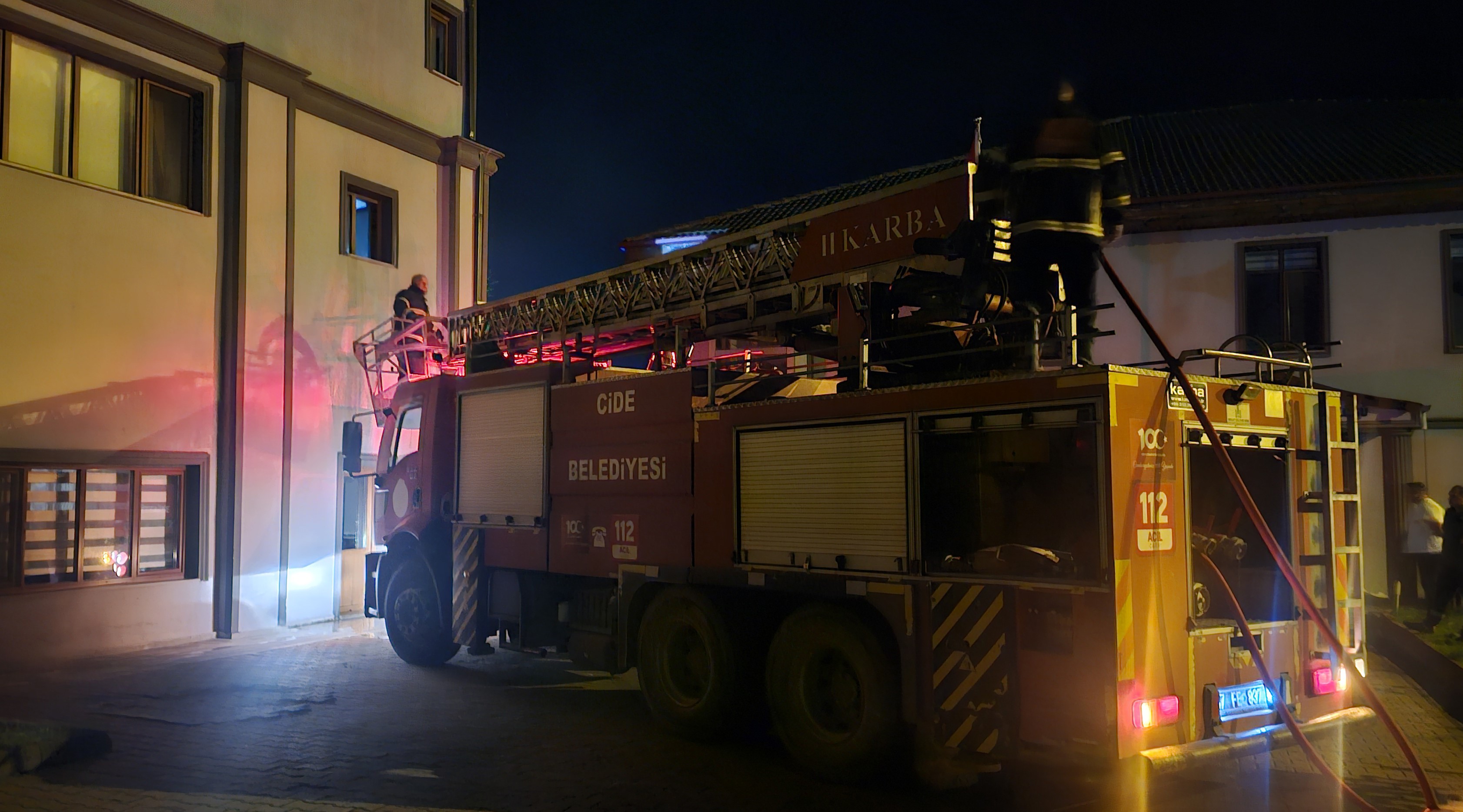 Kastamonu'da Misafirhanede Yangın Çıktı! 3