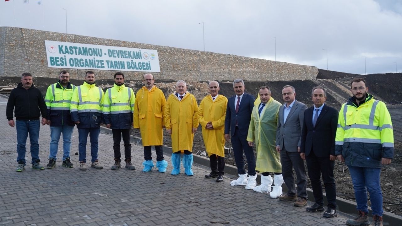 Kastamonu’da Tarım Yatırımlarına Üst Düzey İnceleme (2)