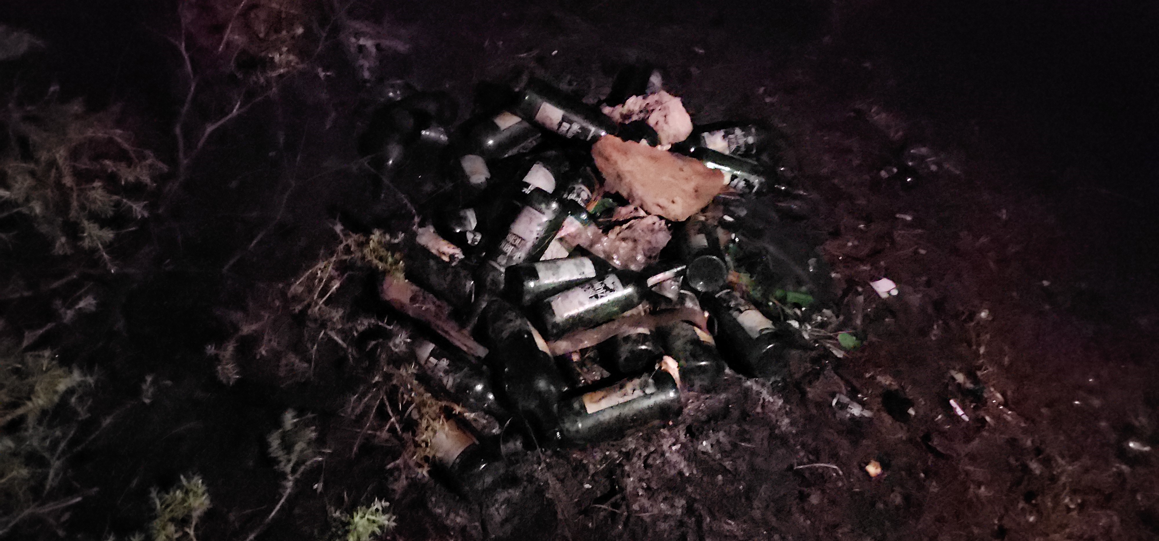 Kastamonu'nun Ilçesinde Gece Saatlerinde Alevler Yükseldi 2