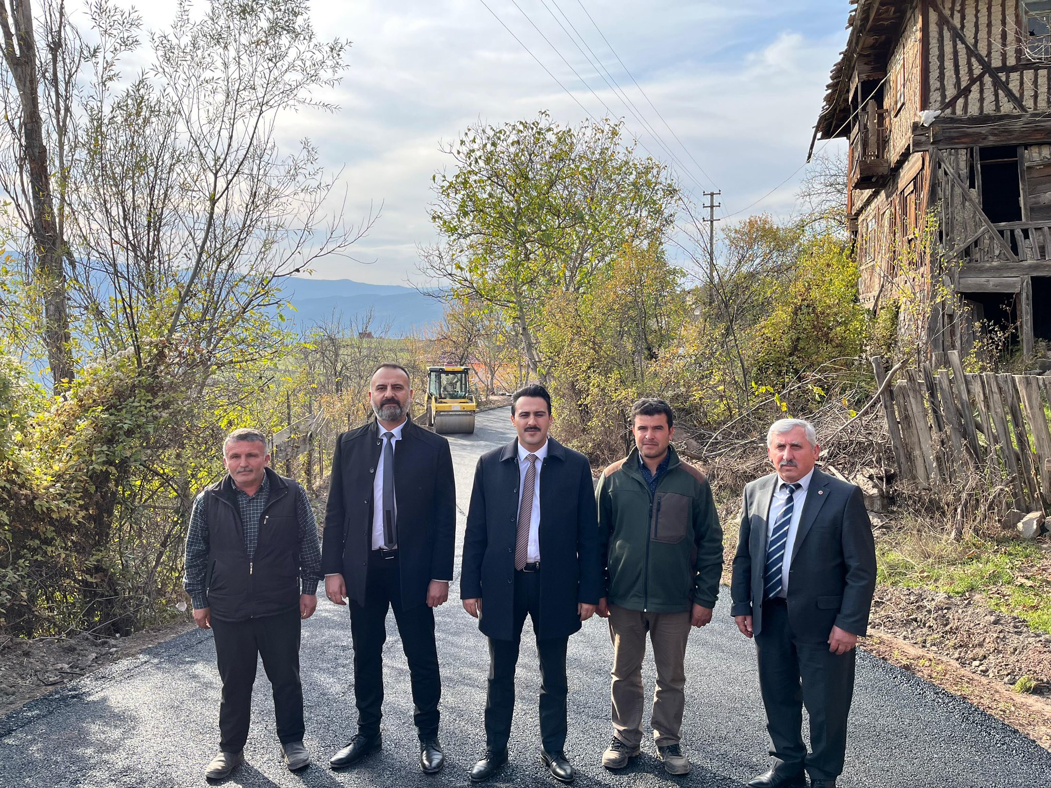 Kastamonu'nun Ilçesinde Kaymakam Yol Çalışmalarını Yerinde Inceledi 4
