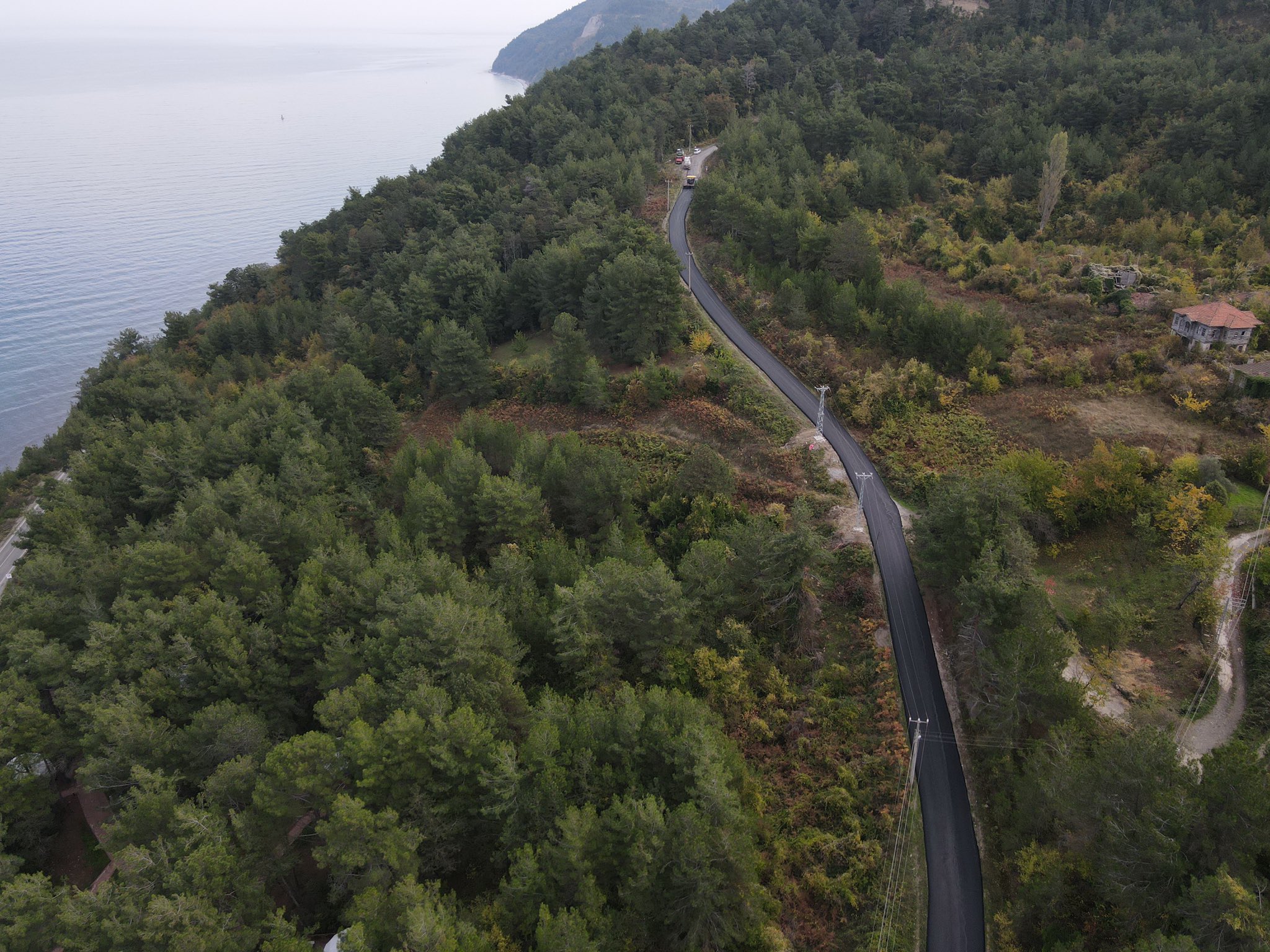 Kastamonu'nun Köy Yolları Yenileniyor