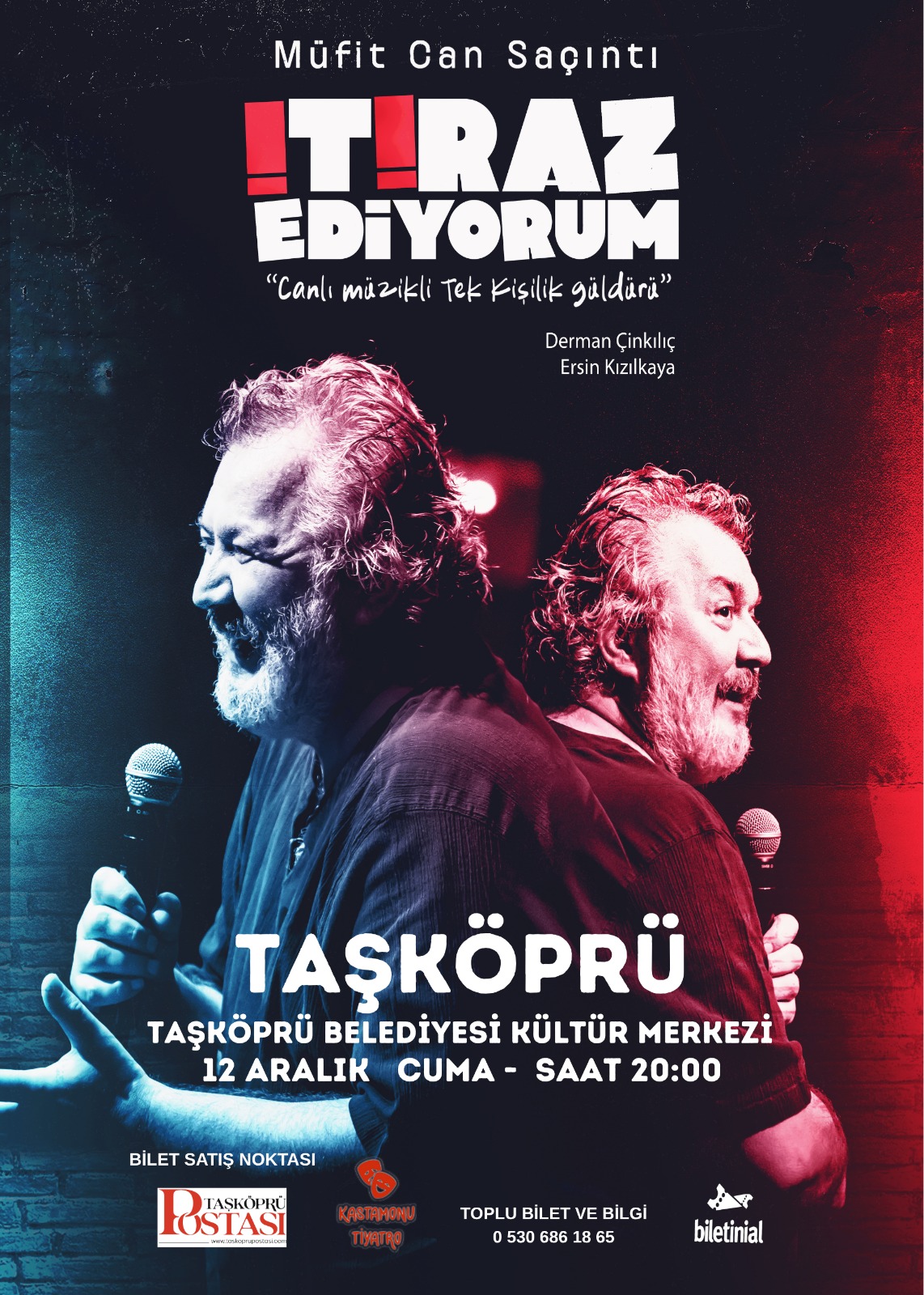 Müfit Can Saçıntı Taşköprü’ye Geliyor ‘İtiraz Ediyorum’ Gösterisi 12 Aralık’ta (2)