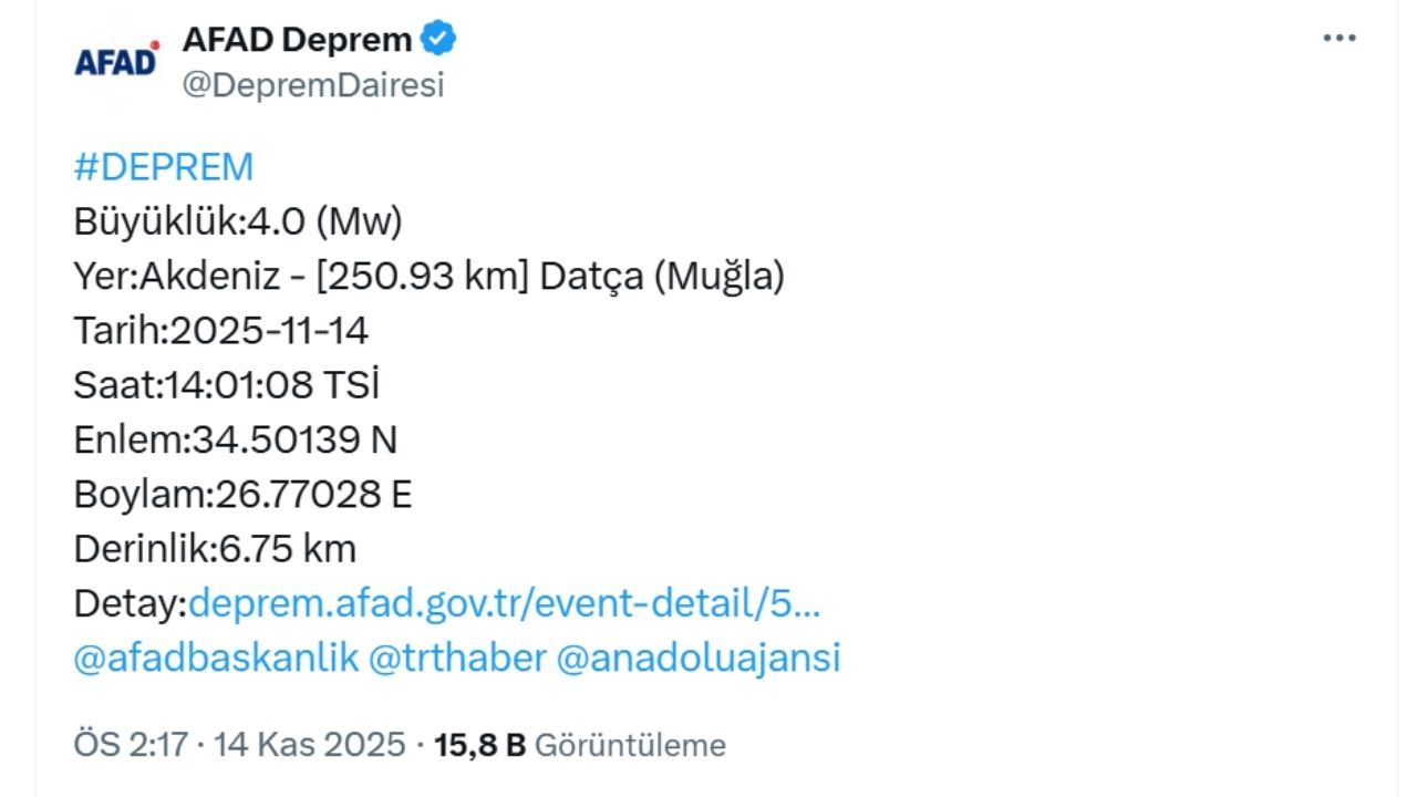 Muğla Datçadeprem (1)