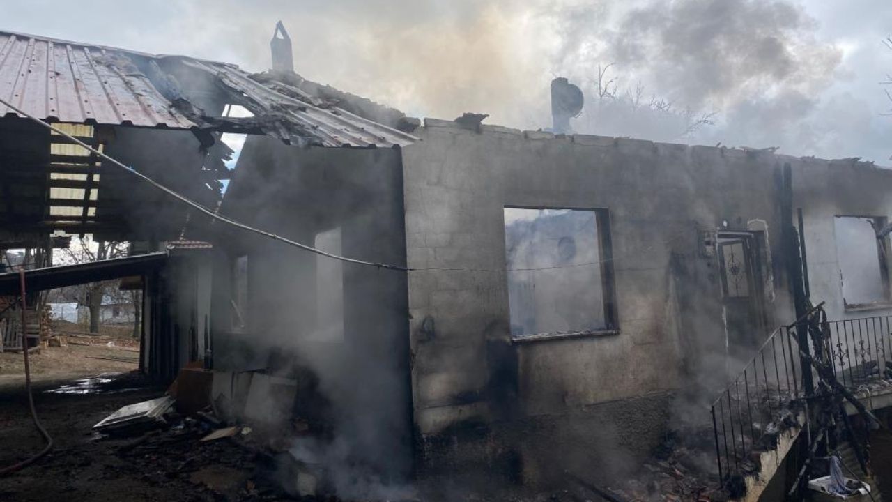 Müstakil Ev Alev Alev Yandı! (1)