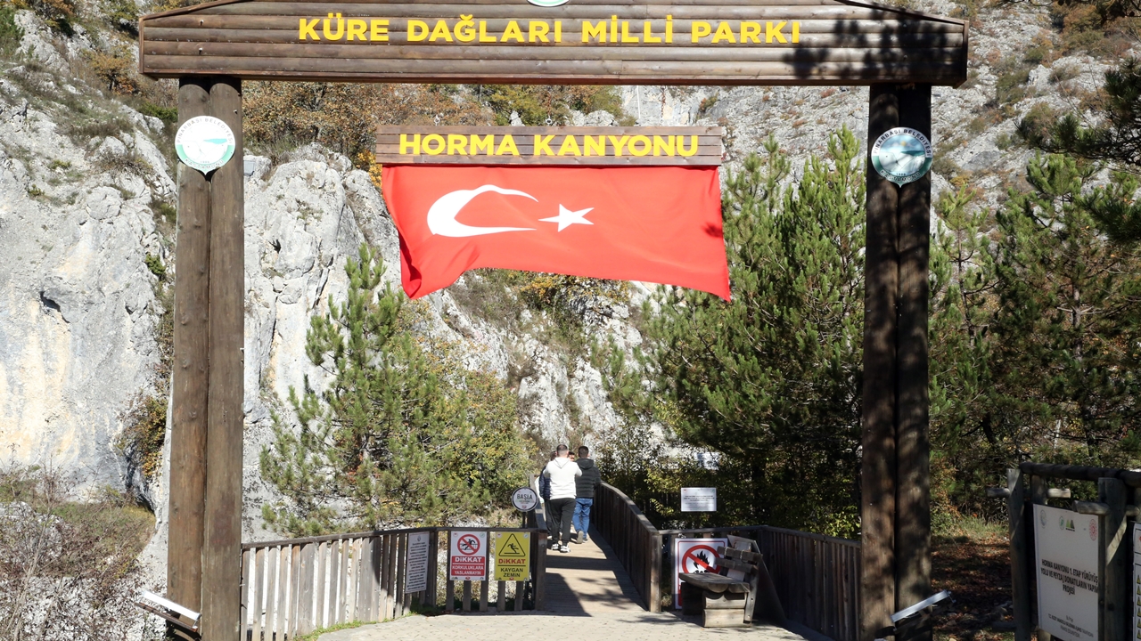 Pınarbaşı Horma Kanyonu Sonbahar Büyülüyor (1)