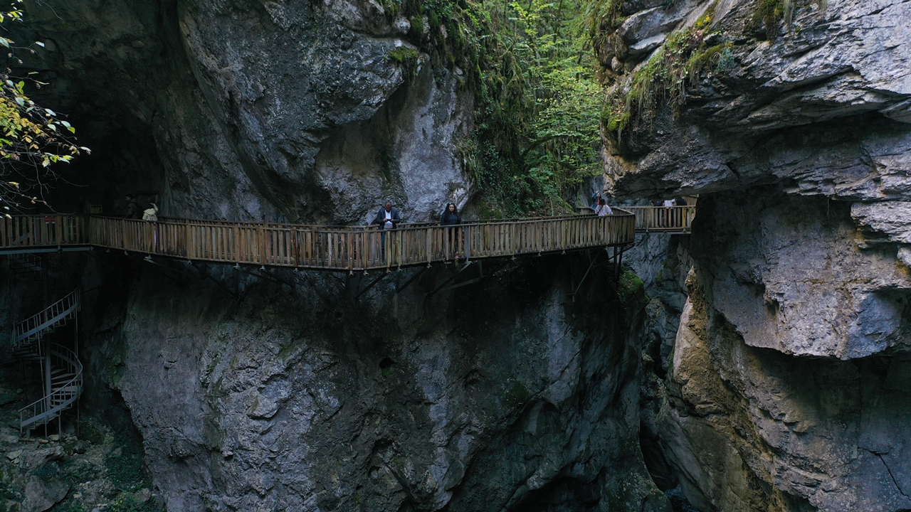 Pınarbaşı Horma Kanyonu Sonbahar Büyülüyor (3)