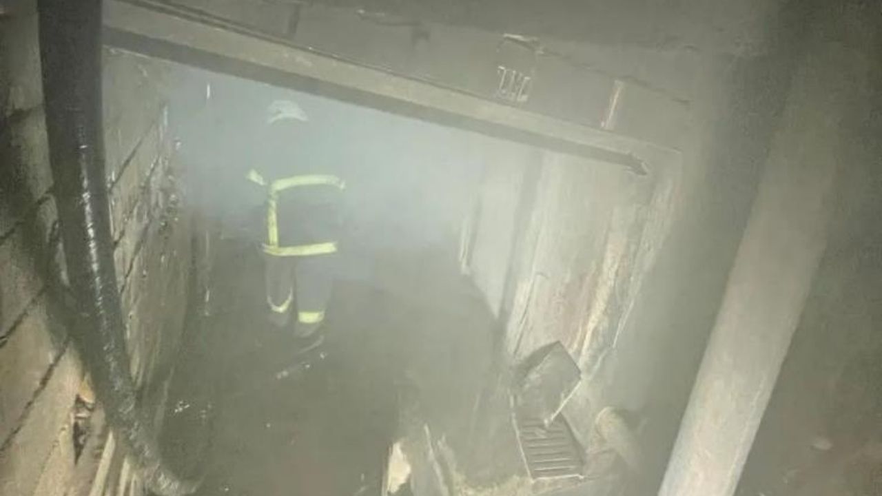 Sanayi Sitesi’nde Korku Dolu Anlar Esnaf Alevleri Fark Edip Hemen Bildirdi (2)