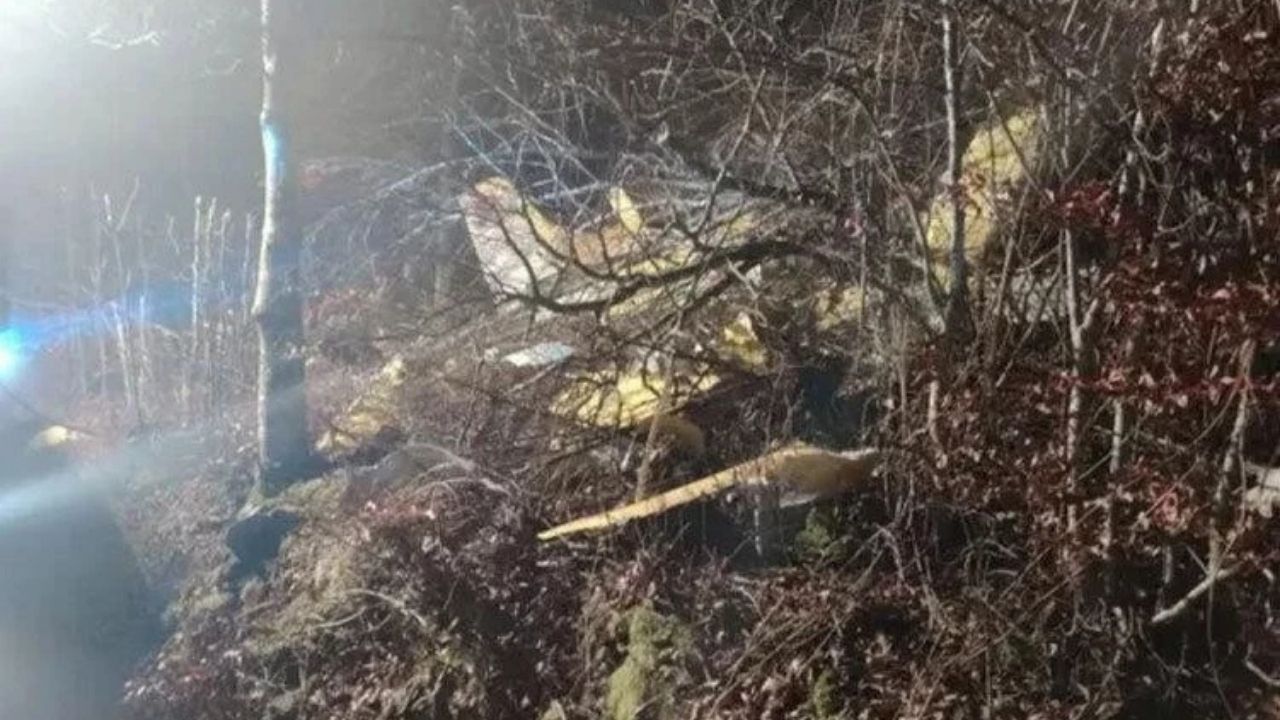 Son Dakika Ogm’ye Ait Yangın Söndürme Uçağı Hırvatistan’da Düştü (1)