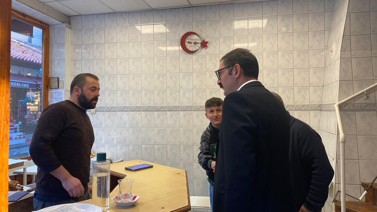 Taşköprü Kaymakamı Ilçe Esnafı Ziyaret (3)