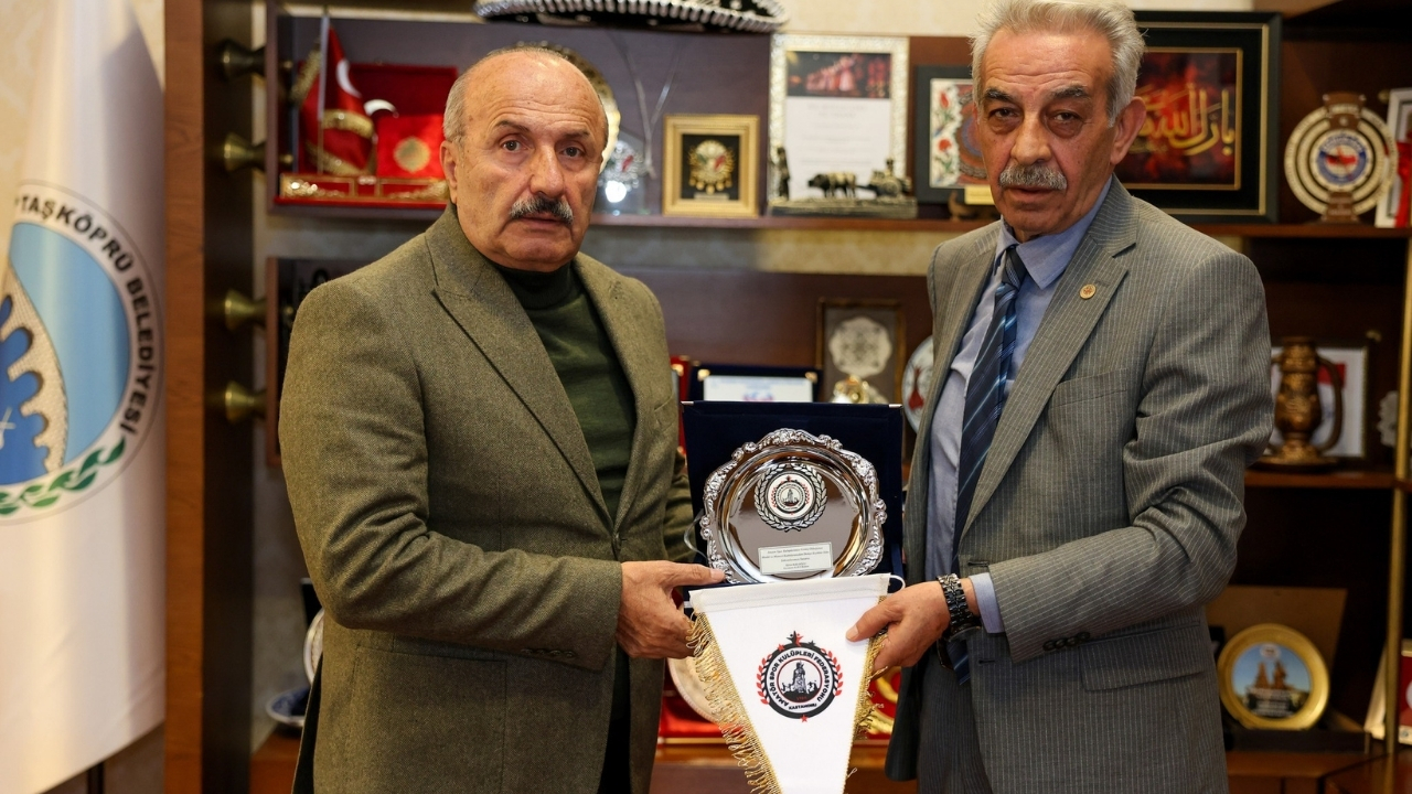 Taşköprü Spor Camiası Bir Arada Kulüplerden Başkan Arslan’a Ziyaret (3)