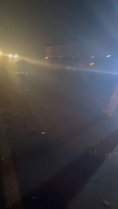 Taşköprü'de Feci Kaza Araç Domuzlara Çarptı!