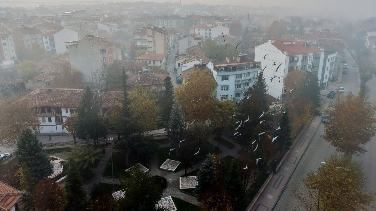 Taşköprü’de Görsel Şölen Atatürk’ün Planladığı Kent Havadan Görüntülendi (3)