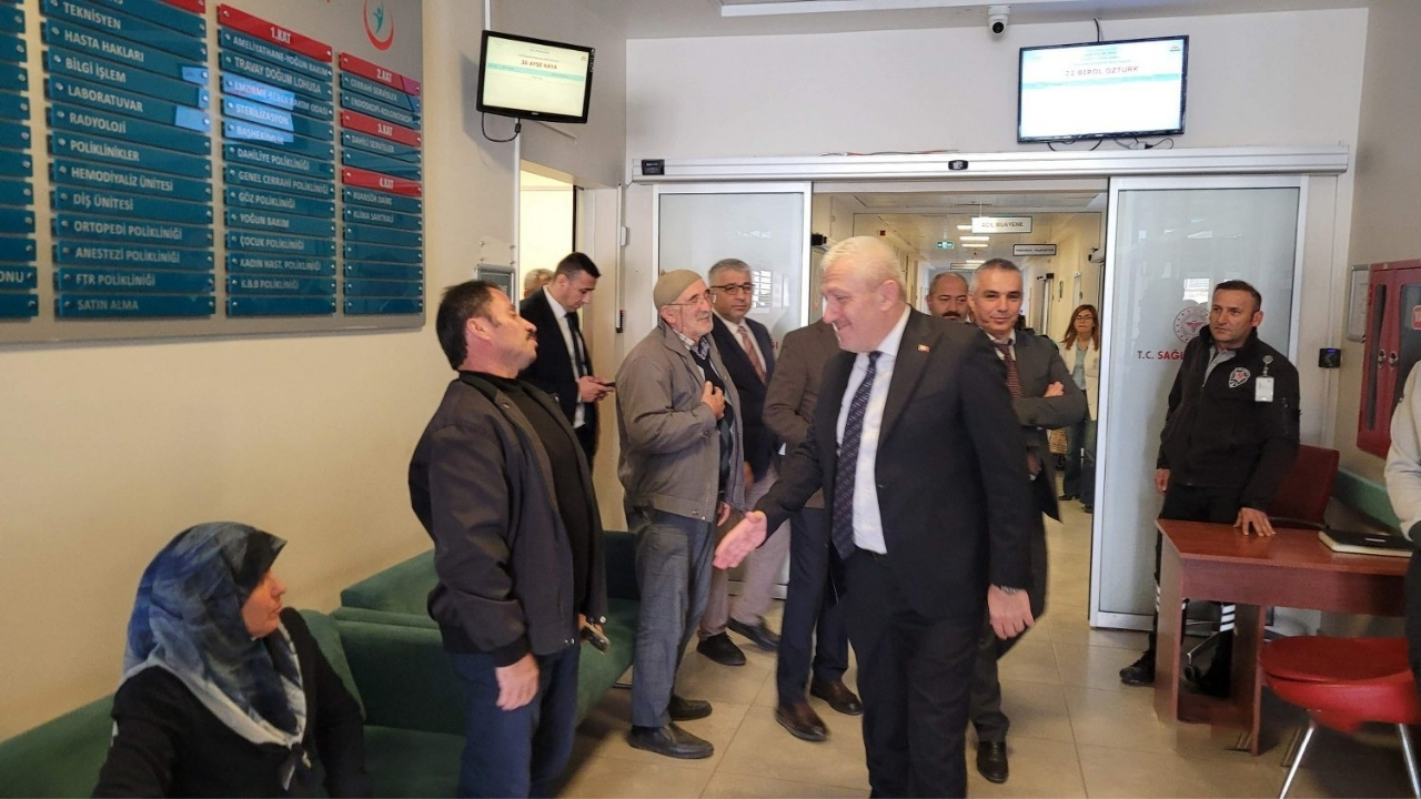 Taşköprü’de Sağlık Hizmetlerine Yakın Takip İl Müdürü Yavuzyılmaz’dan Ziyaret (6)