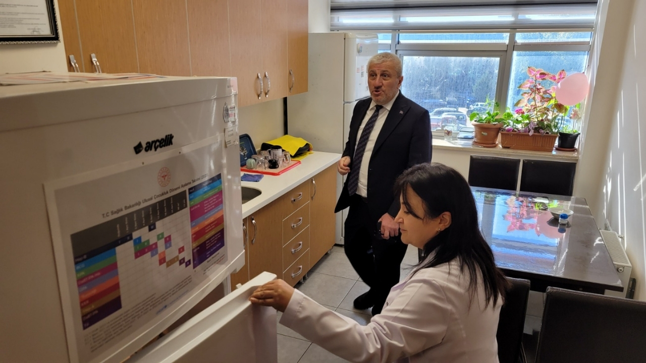 Taşköprü’de Sağlık Hizmetlerine Yakın Takip İl Müdürü Yavuzyılmaz’dan Ziyaret (8)