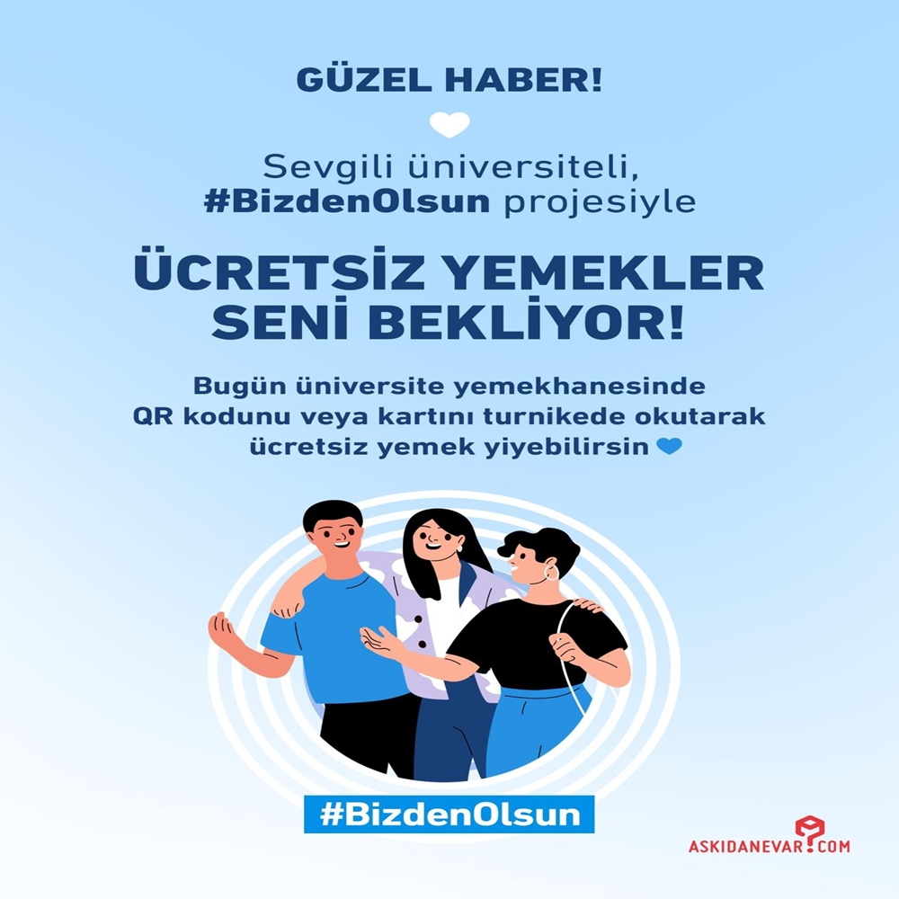 Üniversite Yemek Ücrnetsiz 3