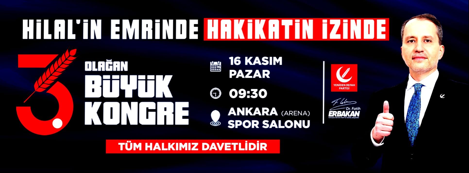 Yrp 3. Olağan Büyük Kongresi Için Taşköprü'den Ücretsiz Otobüs Kalkacak! 12