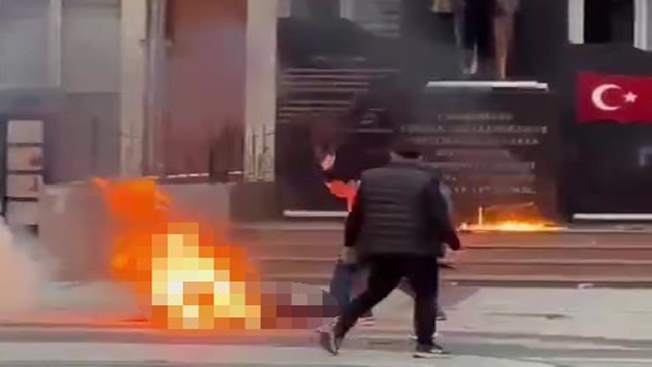 Zonguldak Kendini Ateşe Verdi 9