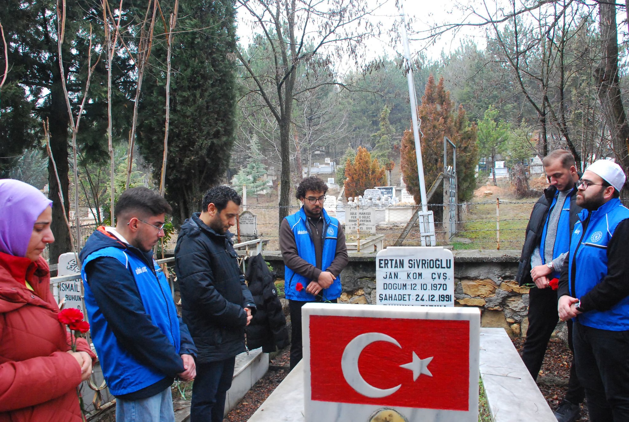 1991 Yılında Şehit Olmuştu Kastamonu'daki Kabri Başında Anıldı 8