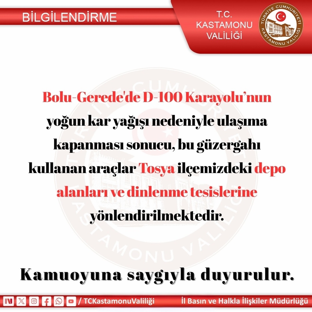 Bolu Gerede Karayol Ulaşım-1