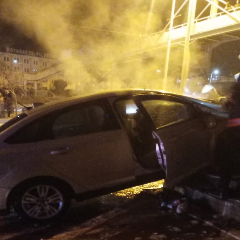 Boyabat Köprü Çarptı (3)