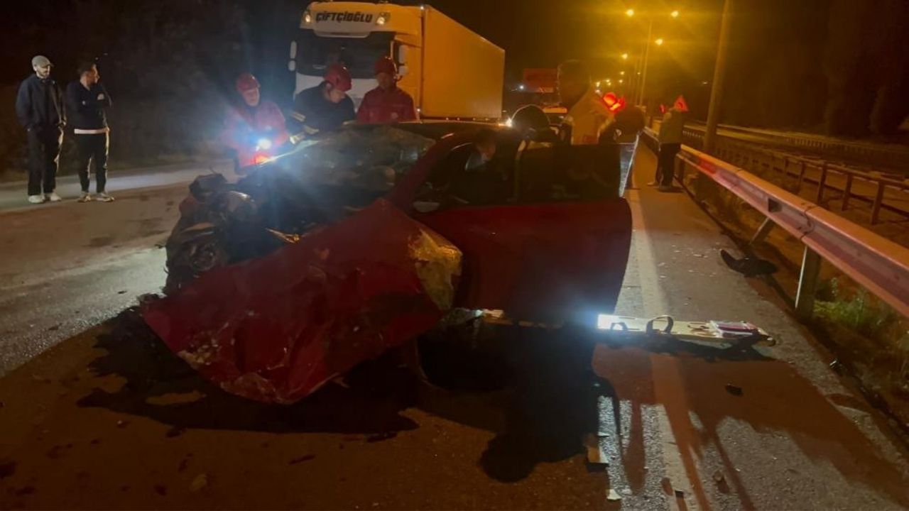 Çorum Kaza 1 Ölü (2)