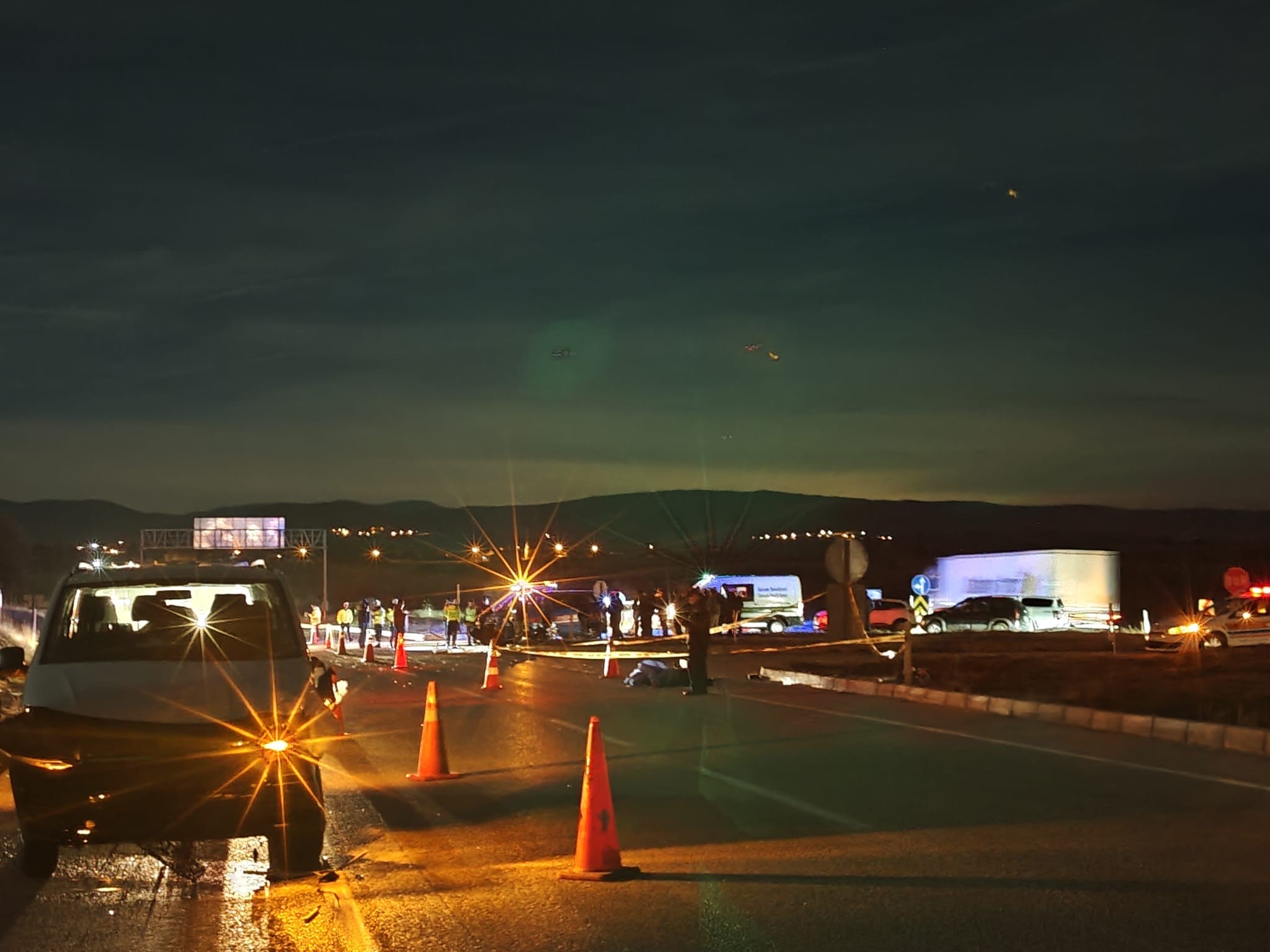 Feci Kaza! Minibüsle Motosiklet Çarpıştı 1 Ölü, 1 Yaralı Var! 400