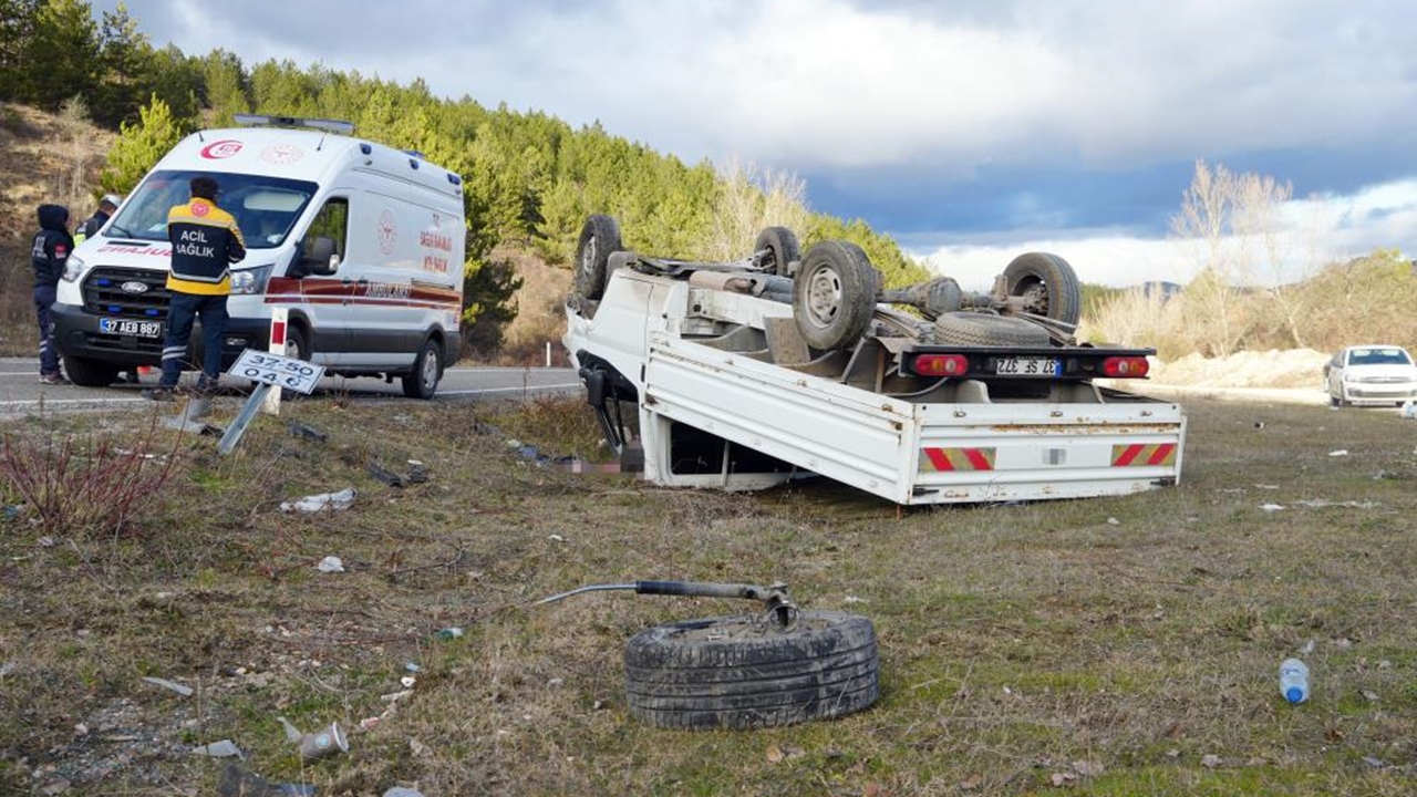 Ihsangazi Kastamonu Karayolu Feci Kaza 1 Ölü (6)