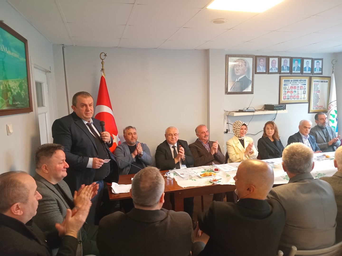 İstanbul'da Genel Kurul Yapıldı Abana Ve Çevre Köyleri Derneği'ne 3. Kez Başkan Seçildi 15