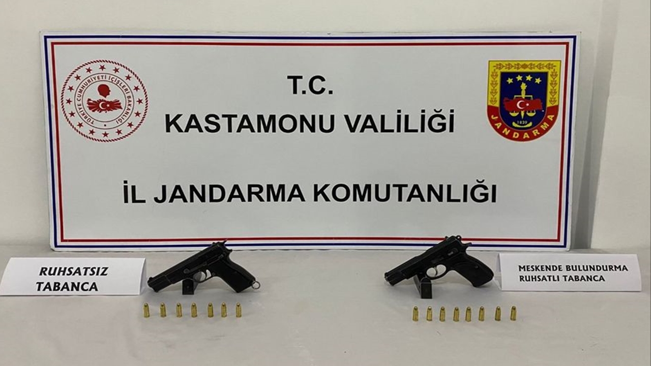 Jandarma Kastamonu Operasyon Tabanca (2)