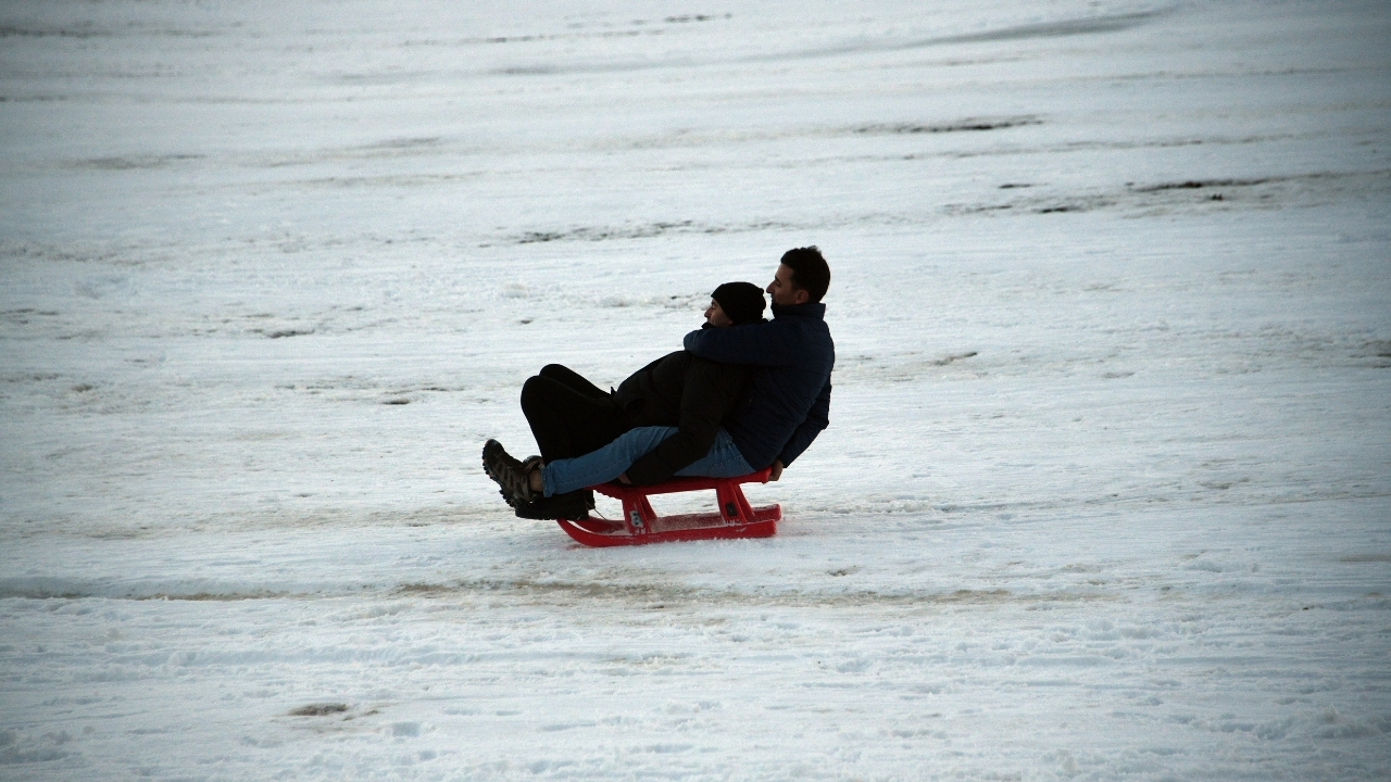 Kar Yağdı, İlgi Arttı Ilgaz Dağı’nda Kızak Keyfi Başladı (4)