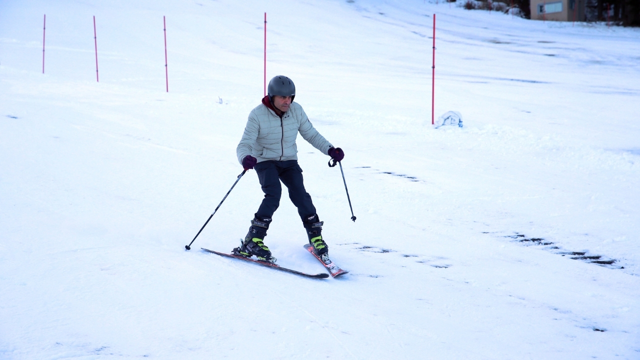 Kar Yağdı, İlgi Arttı Ilgaz Dağı’nda Kızak Keyfi Başladı (5)