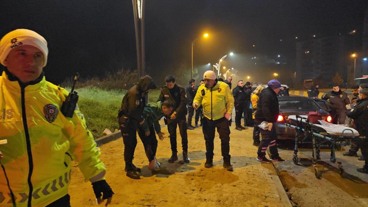 Karabük Alkollü Sürücü Kaza Polis (2)