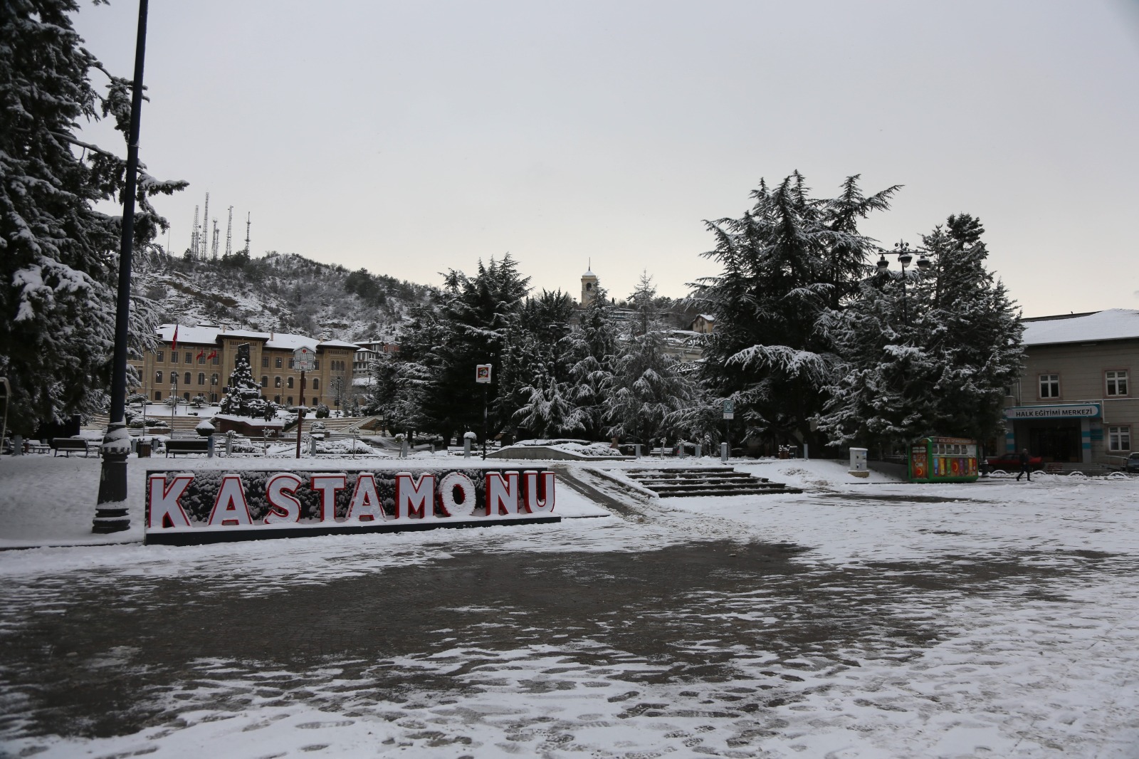 Kastamonu Beyaza Büründü Büyüleyici Görüntüler Ortaya Çıktı 15