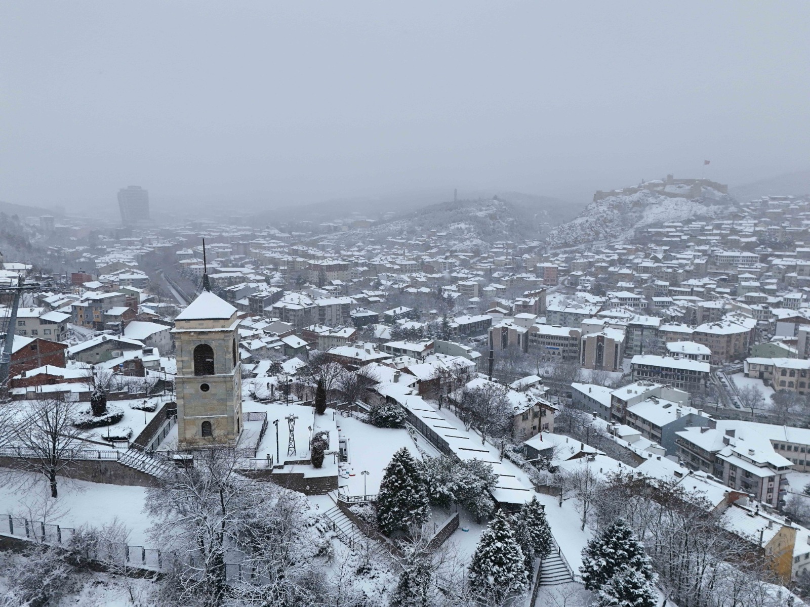 Kastamonu Beyaza Büründü Büyüleyici Görüntüler Ortaya Çıktı 2